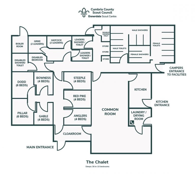 Chalet Plan Newest 2 768x686